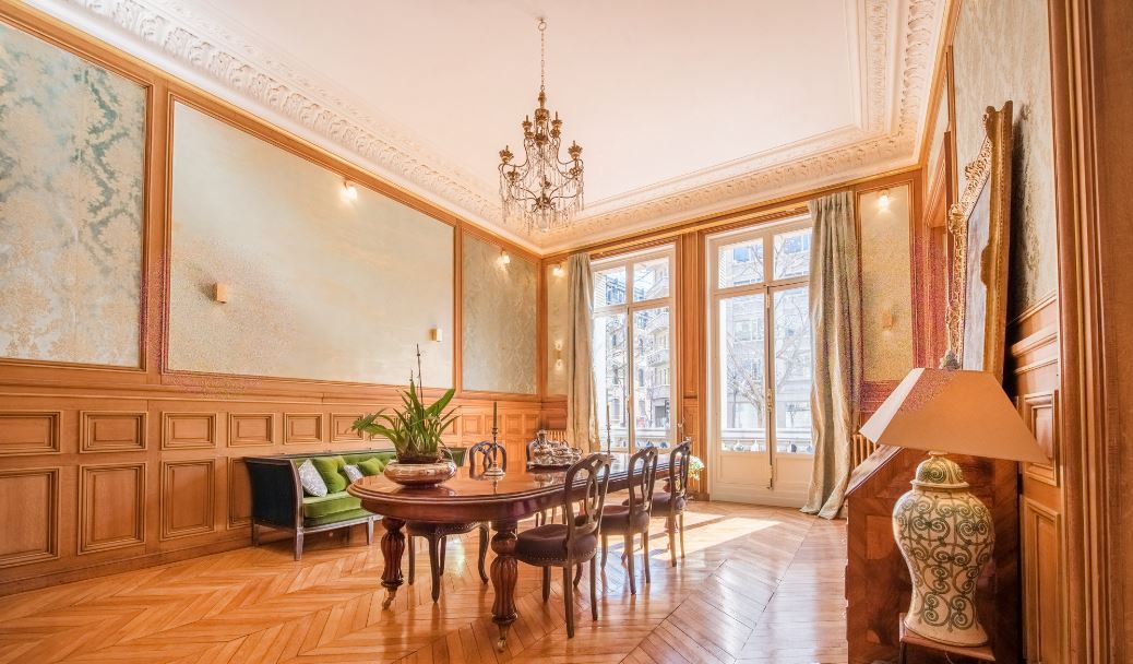 Lovelydays luxury service apartment rental - Île-de-France - Paris - Avenue Wagram - Partner - 4 bedrooms - 3 bathrooms - Luxury living room - 46acf112f3e4 - Lovelydays